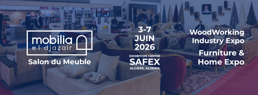 Mobilia El Djazaïr 2026 – Salon international du mobilier, de la décoration et de l’aménagement